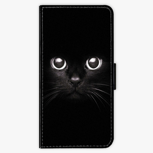 Flipové pouzdro iSaprio - Black Cat - iPhone 6 Plus/6S Plus