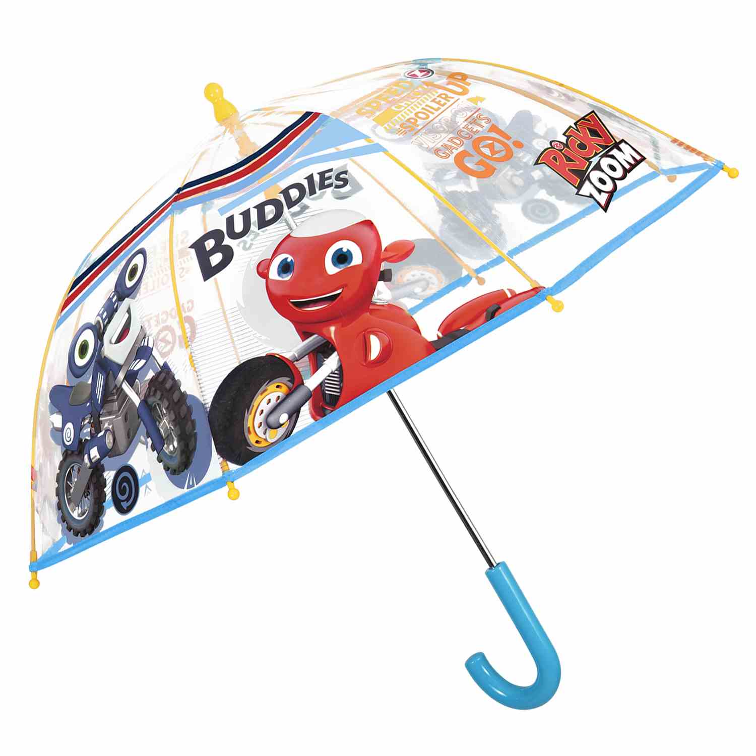 Chlapecký deštník Perletti Ricky Zoom - transparentní