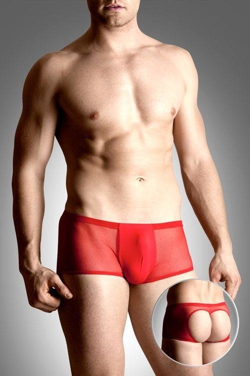 Pánské erotické boxerky SOFTLINE 4493 červené - XL