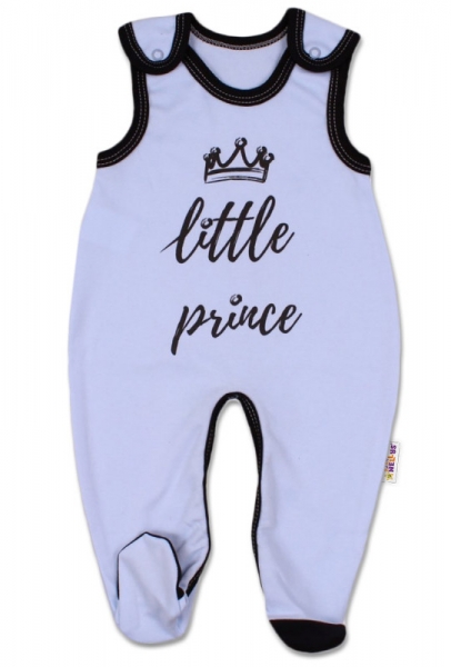 Baby Nellys Kojenecké bavlněné dupačky, Little Prince