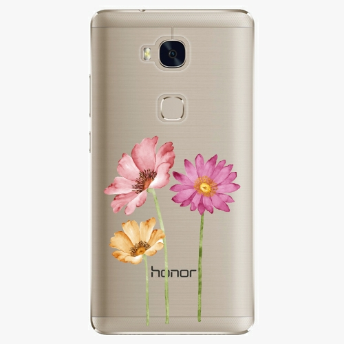 Plastový kryt iSaprio - Three Flowers - Huawei Honor 5X