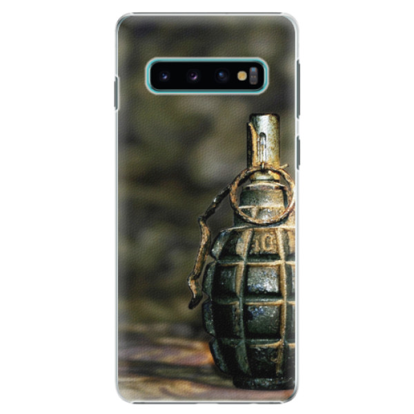 Plastové pouzdro iSaprio - Grenade - Samsung Galaxy S10