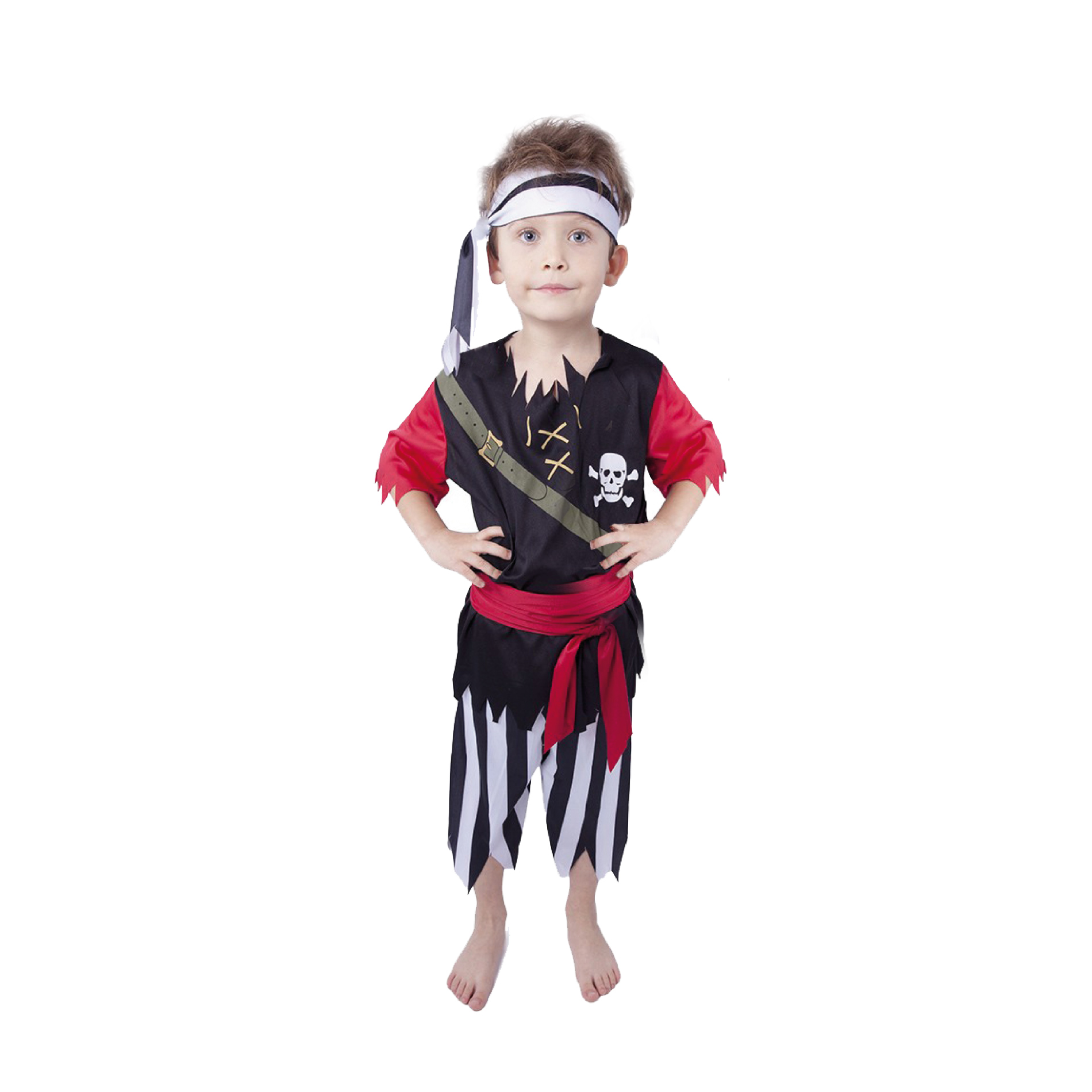 Dětský kostým pirát s šátkem (S) e-obal