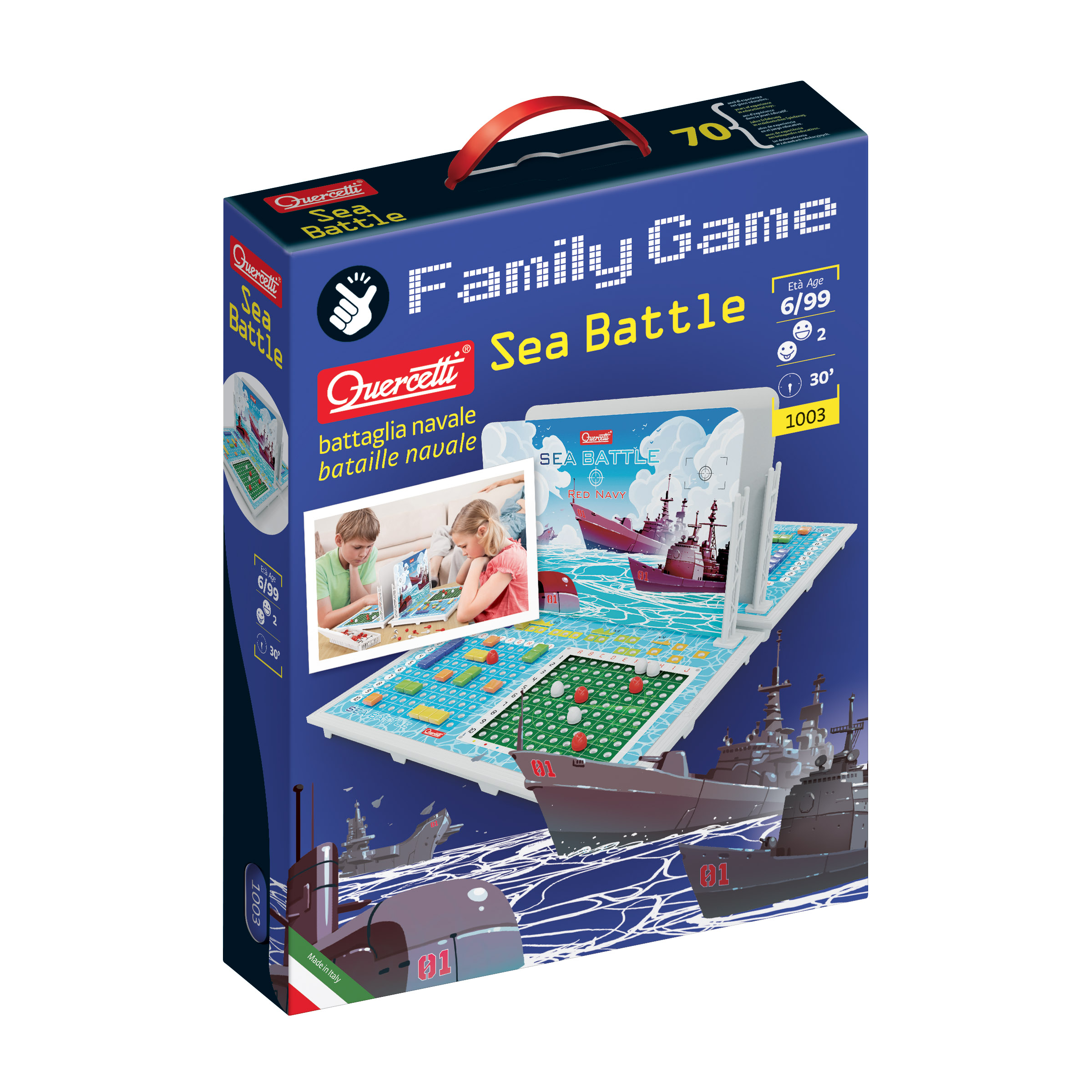 Quercetti 1003 Family Game Sea Battle