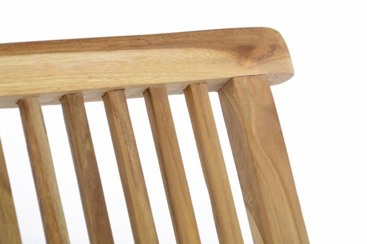 Skládací dětská židle z teakového dřeva DIVERO