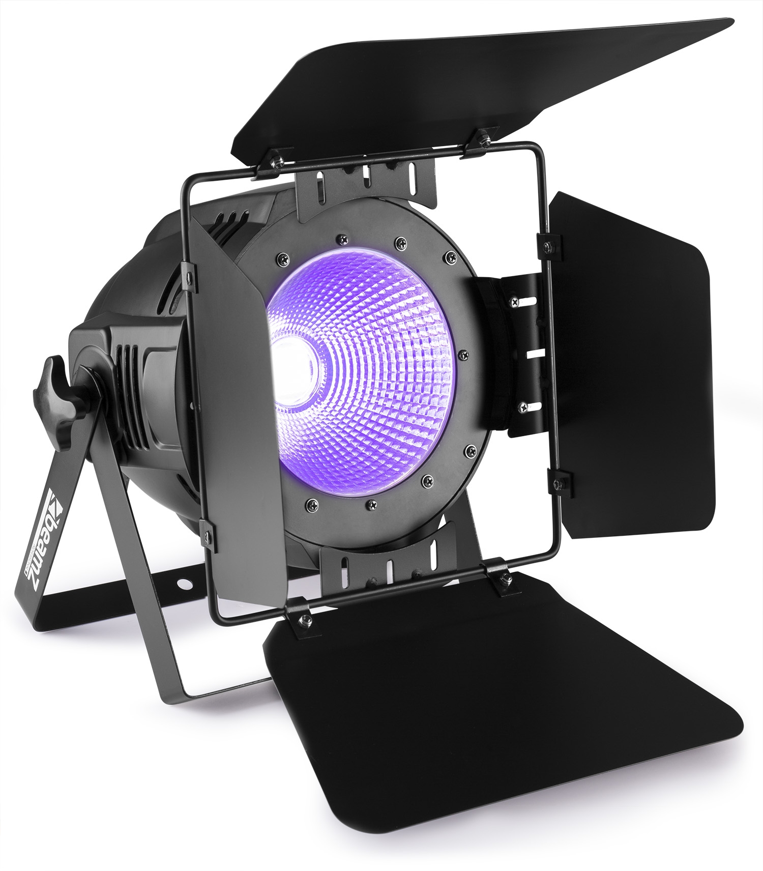 BeamZ Professional COB100UV PAR s klapkami, 1x100W UV LED, DMX