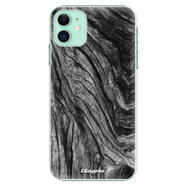 Plastové pouzdro iSaprio - Burned Wood - iPhone 11