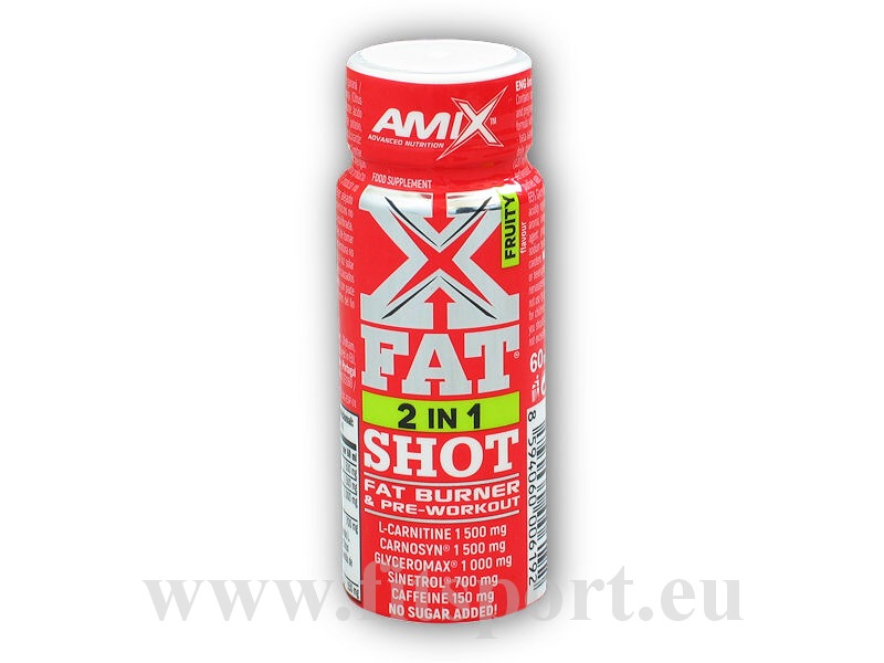 X-Fat 2 in 1 Shot ampule 60ml-fruity