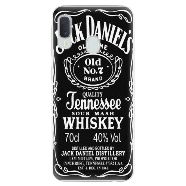 Plastové pouzdro iSaprio - Jack Daniels - Samsung Galaxy A20e