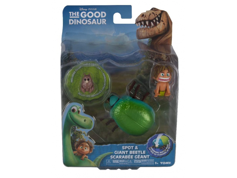 Hodný Dinosaurus - Špunt & Brouk - plastové postavičky malé