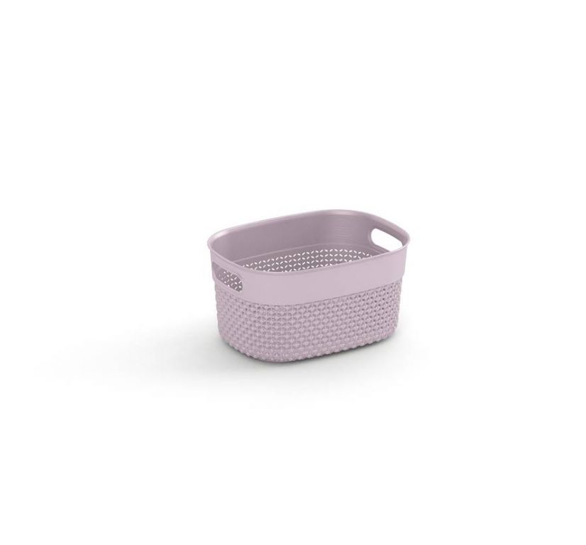 Plastový košík FILO XS - růžový