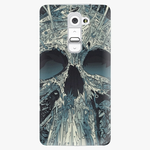 Plastový kryt iSaprio - Abstract Skull - LG G2 (D802B)