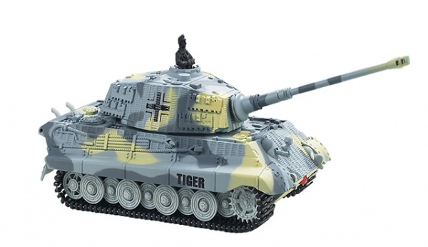King Tiger 1/72 - tank na dálkové ovládání