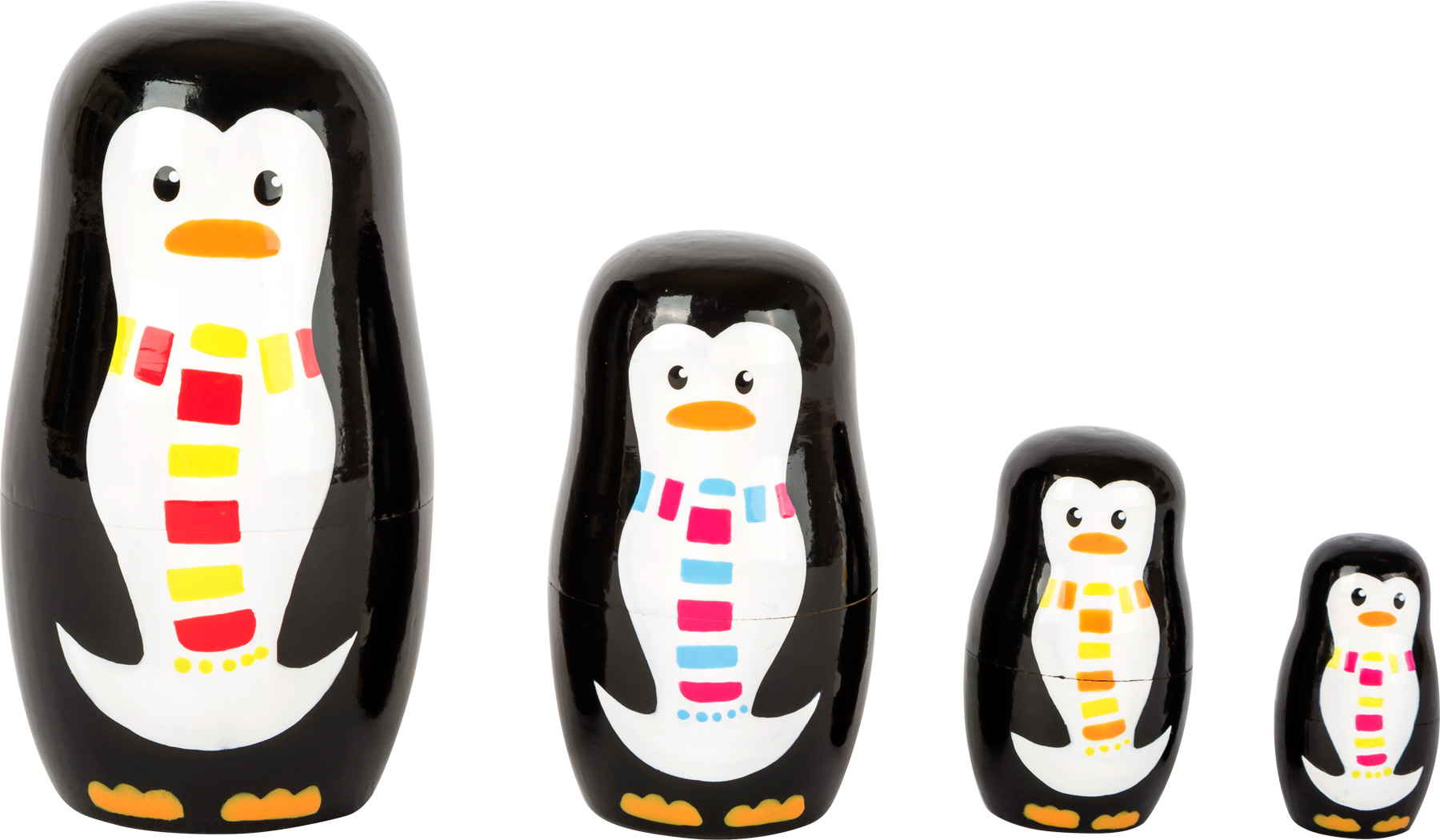 Small Foot Matrjoška rodina tučňáků