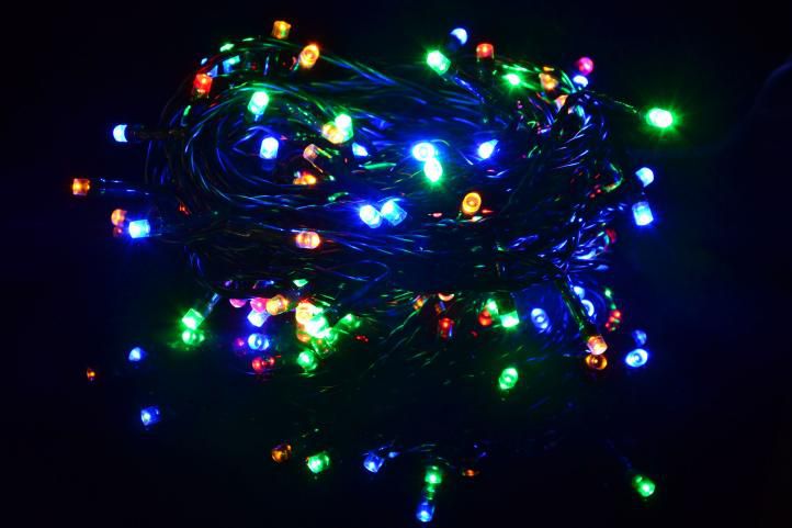 Vánoční světelný řetěz 3,9 m, 40 LED, 9 blikajících funkcí