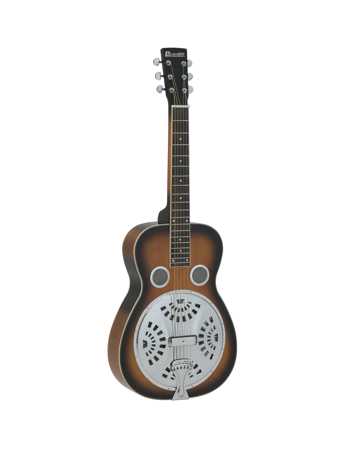 Dimavery RS-600, rezofonická kytara s hranatým krkem