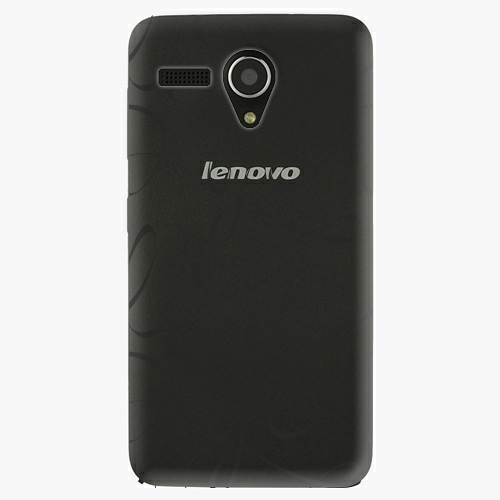 Plastový kryt iSaprio - Fancy - black - Lenovo A606