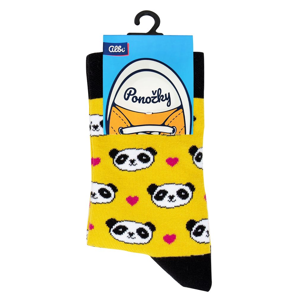 ALBI Ponožky - Pandy