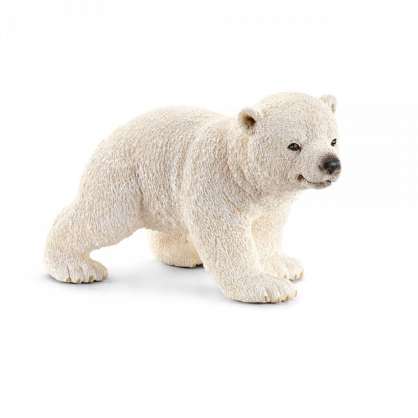 Schleich Wild Life - Mládě ledního medvěda chodící - Zvířátko