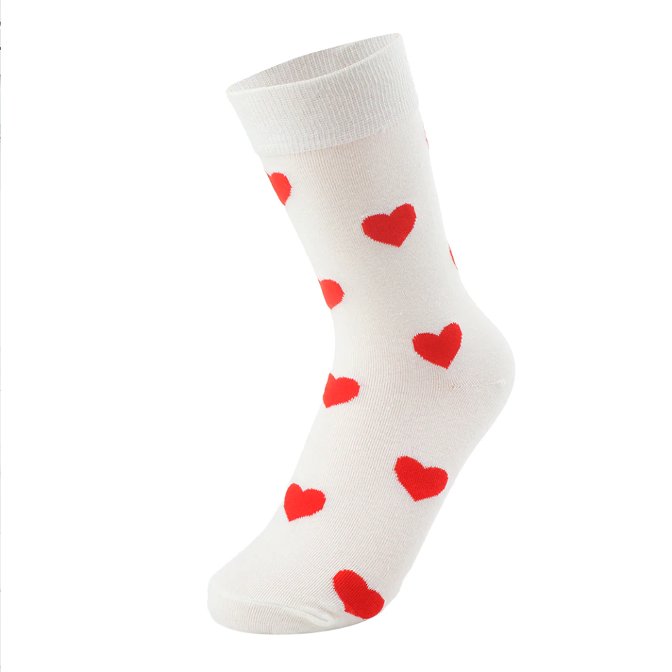 Zamilované ponožky - bílé