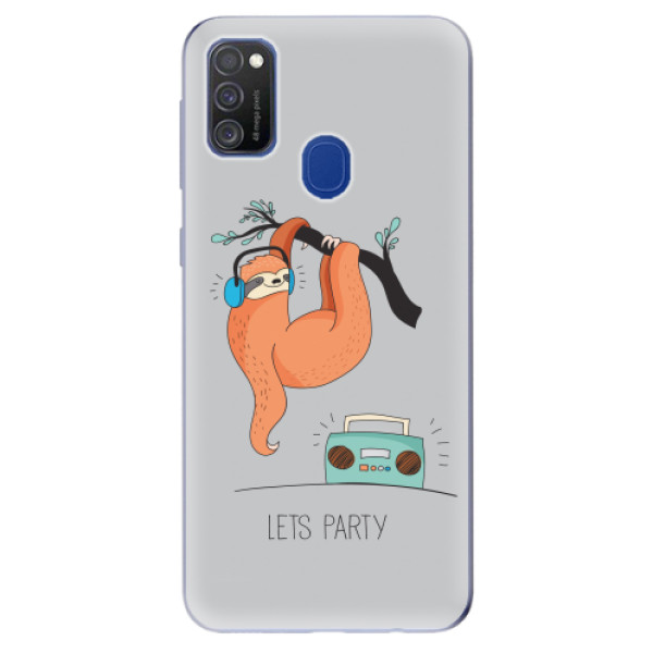 Odolné silikonové pouzdro iSaprio - Lets Party 01 - Samsung Galaxy M21