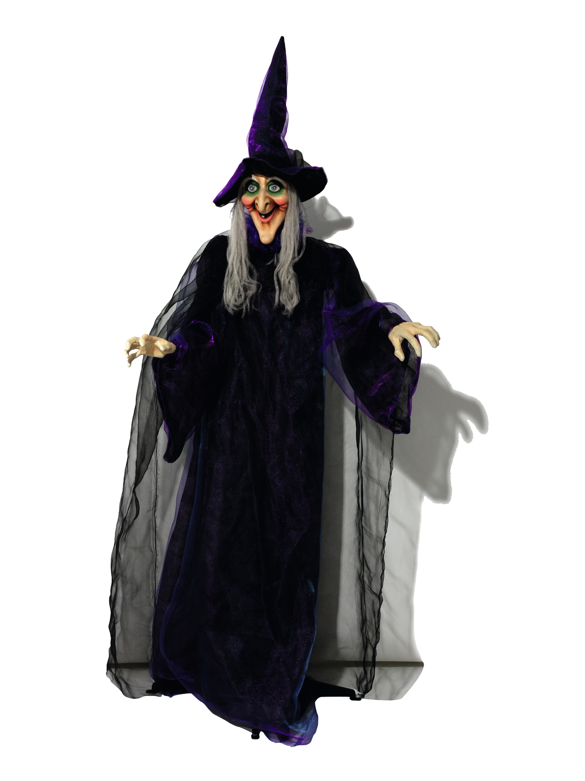 Halloweenská postava čarodějnice, 175 cm