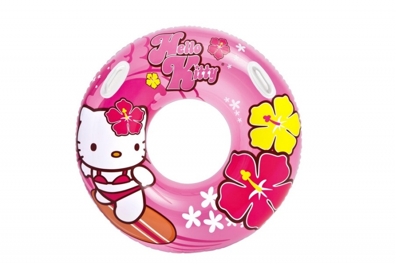 Rappa Nafukovací kruh Hello Kitty, 97 cm
