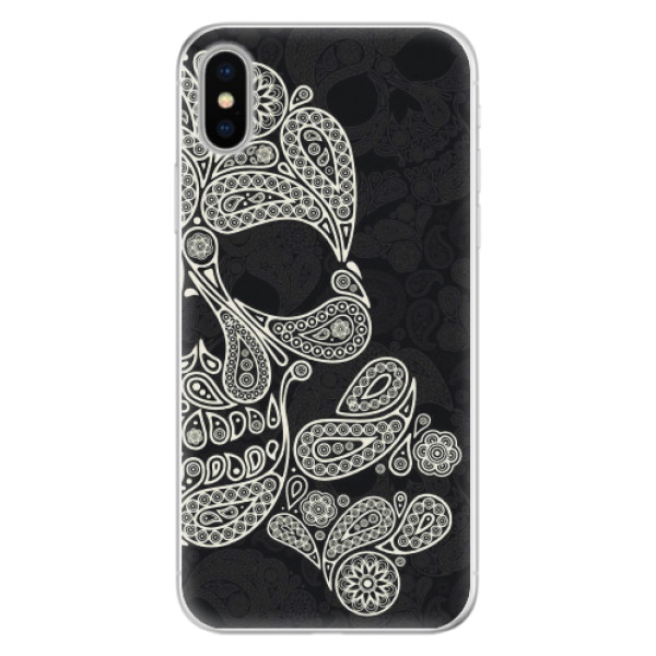 Silikonové pouzdro iSaprio - Mayan Skull - iPhone X