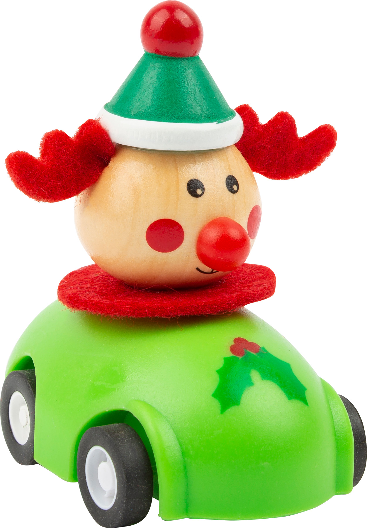 Small Foot Vánoční autíčko 1 ks zelená