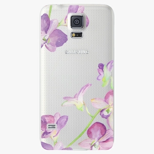 Plastový kryt iSaprio - Purple Orchid - Samsung Galaxy S5