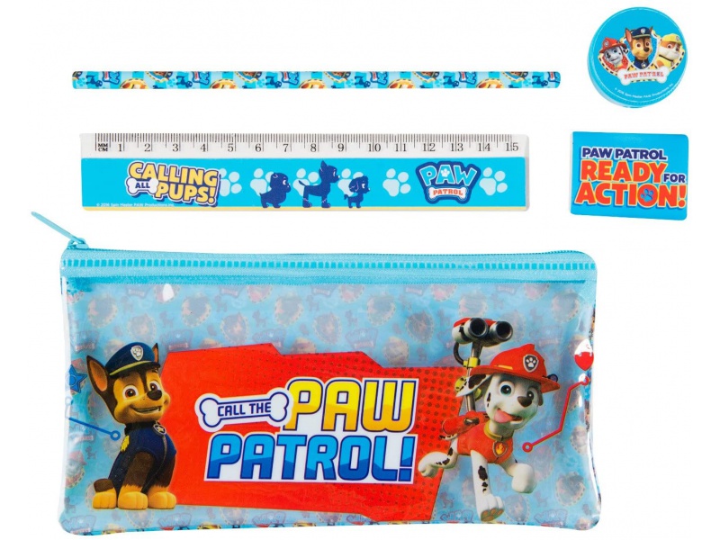 Paw Patrol Penál s vybavením Tlapková patrola