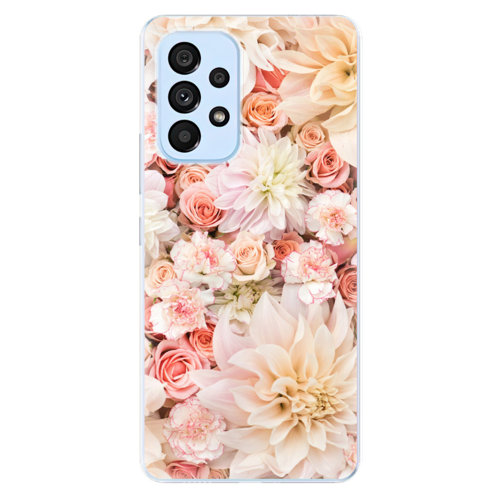 Odolné silikonové pouzdro iSaprio - Flower Pattern 06 - Samsung Galaxy A73 5G