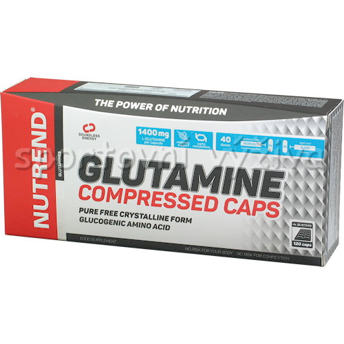 Glutamine Compressed Caps 120 kapslí