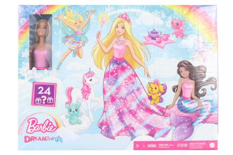 Barbie Pohádkový adventní kalendář HGM66