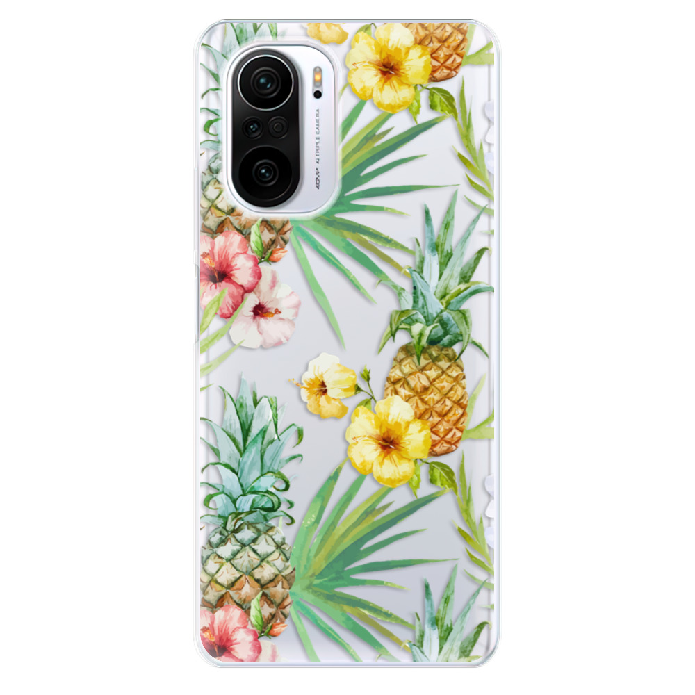 Odolné silikonové pouzdro iSaprio - Pineapple Pattern 02 - Xiaomi Poco F3