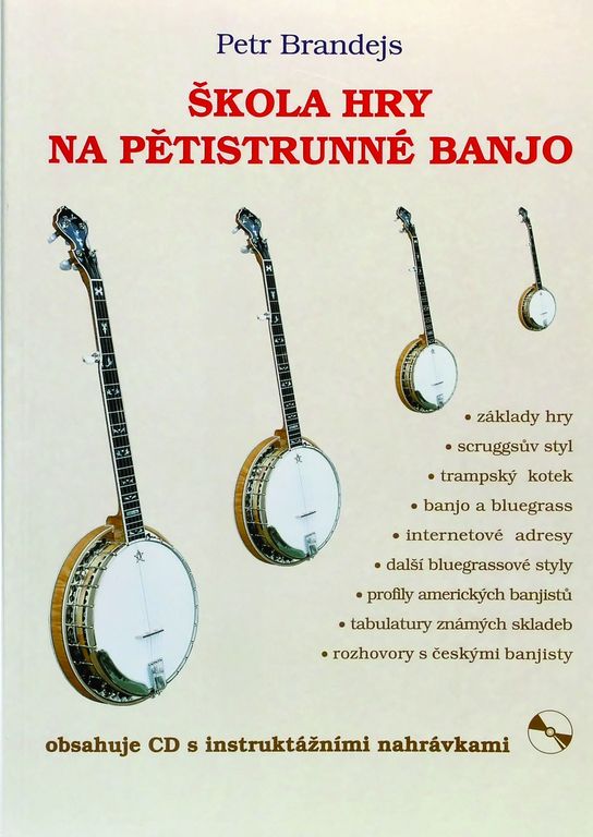 Škola na pětistrunné banjo + CD