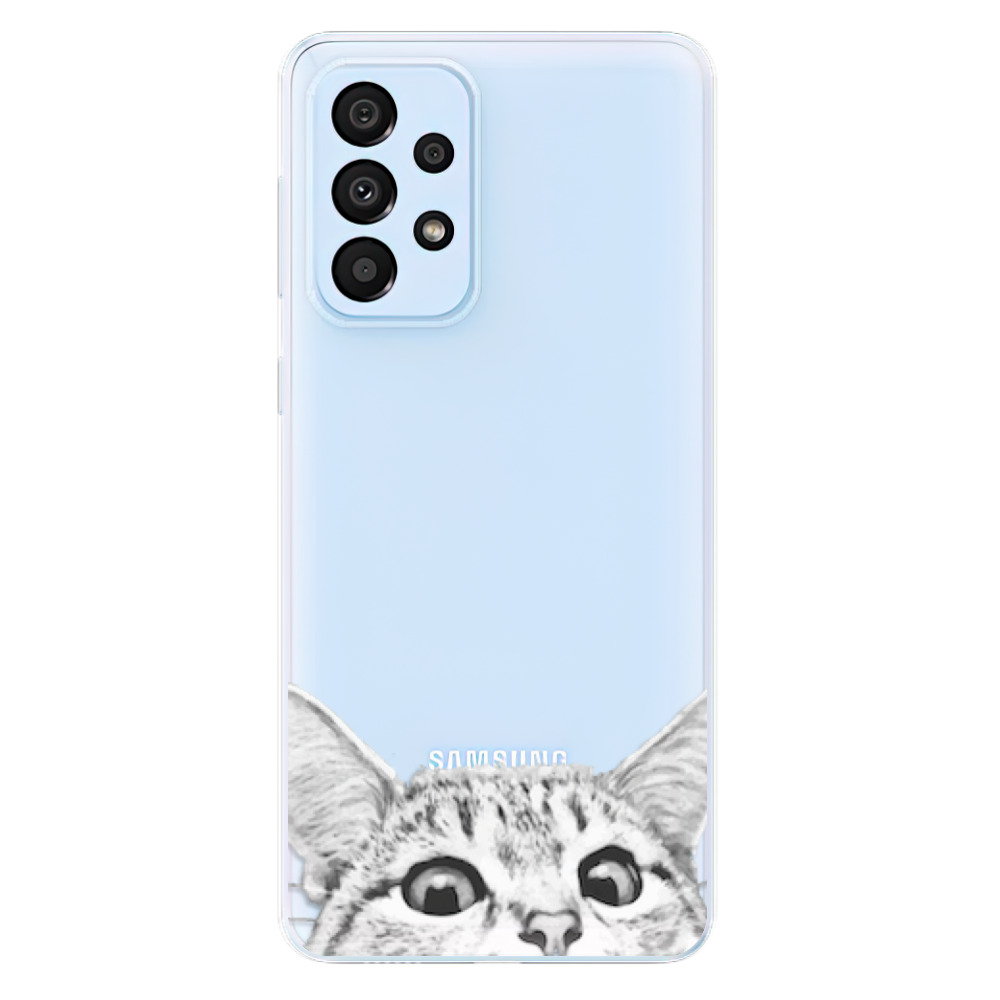 Odolné silikonové pouzdro iSaprio - Cat 02 - Samsung Galaxy A33 5G
