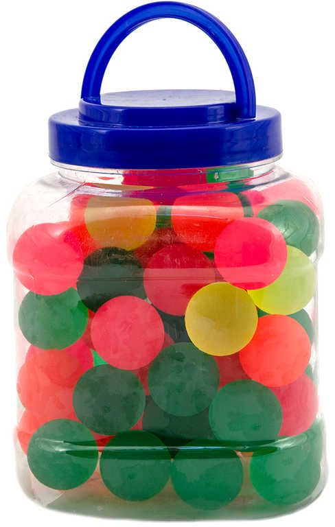 Hopík míček barevný 3cm skákací balónek (skákačák) různé barvy 1ks