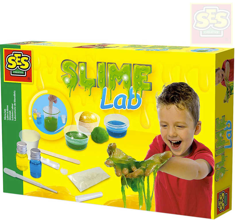SES CREATIVE Laboratoř slizová Slime Lab kreativní set v krabici
