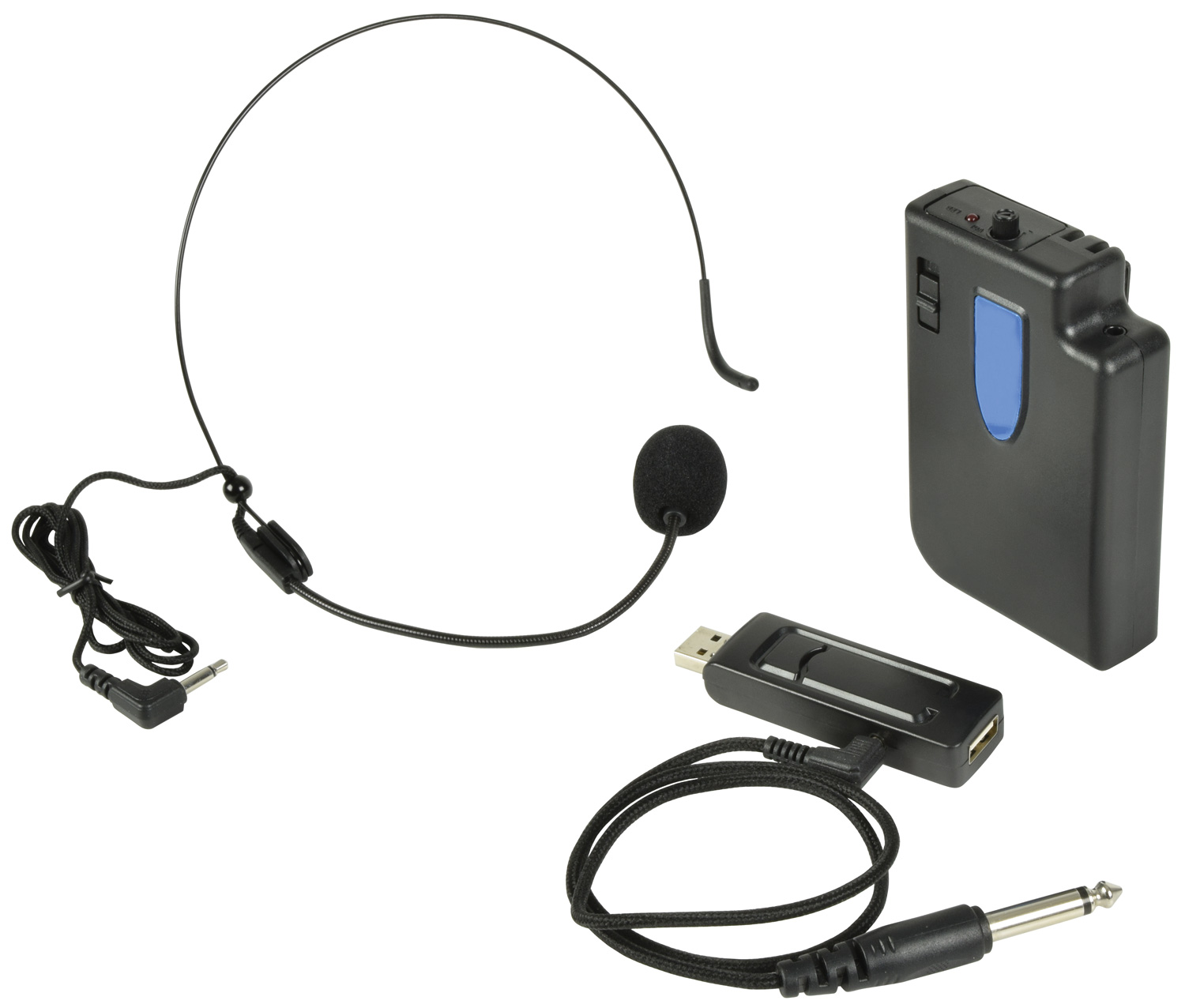 QTX U-MIC Bezdrátový mikrofonní systém, UHF 863.2