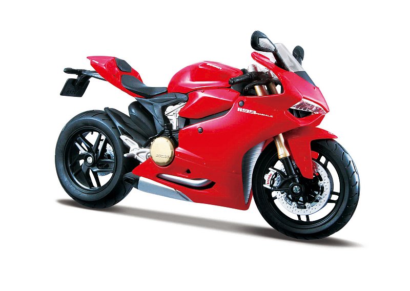 Maisto Ducati - Motocykl, Ducati 1199 Panigale, 1:12