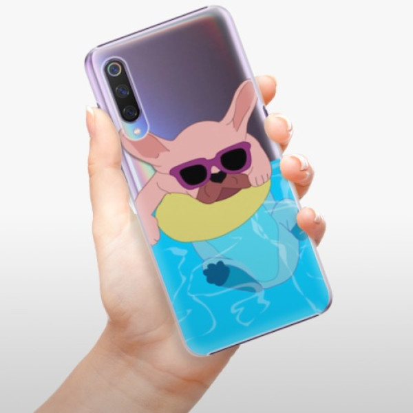 Plastové pouzdro iSaprio - Swimming Dog - Xiaomi Mi 9