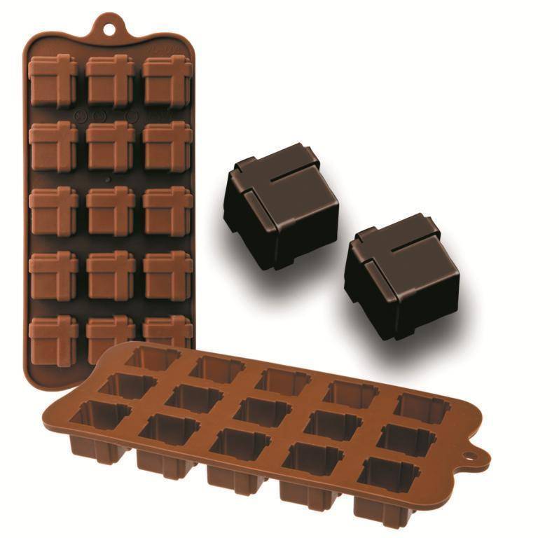 Formičky na čokoládu dárek 10,5x21cm