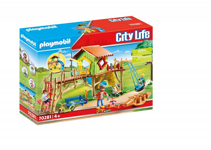 PLAYMOBIL City Life - Dobrodružné dětské hřiště