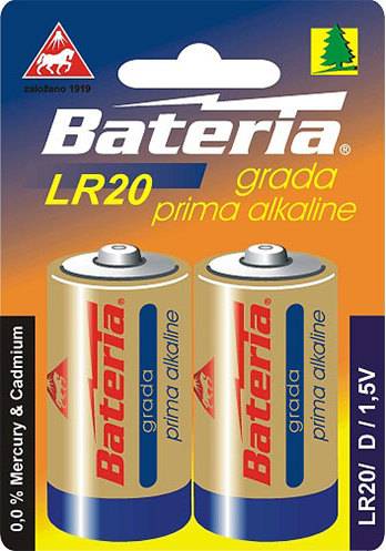 Baterie Grada Prima alkaline, D (bal. 2 ks) LR20