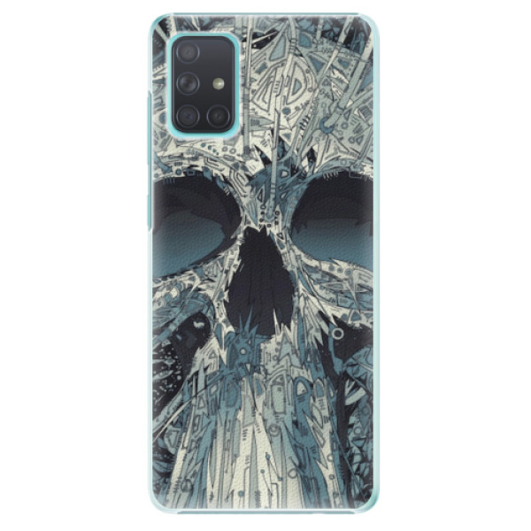 Plastové pouzdro iSaprio - Abstract Skull - Samsung Galaxy A71