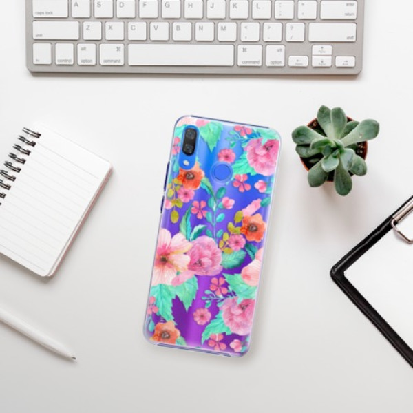 Plastové pouzdro iSaprio - Flower Pattern 01 - Huawei Y9 2019