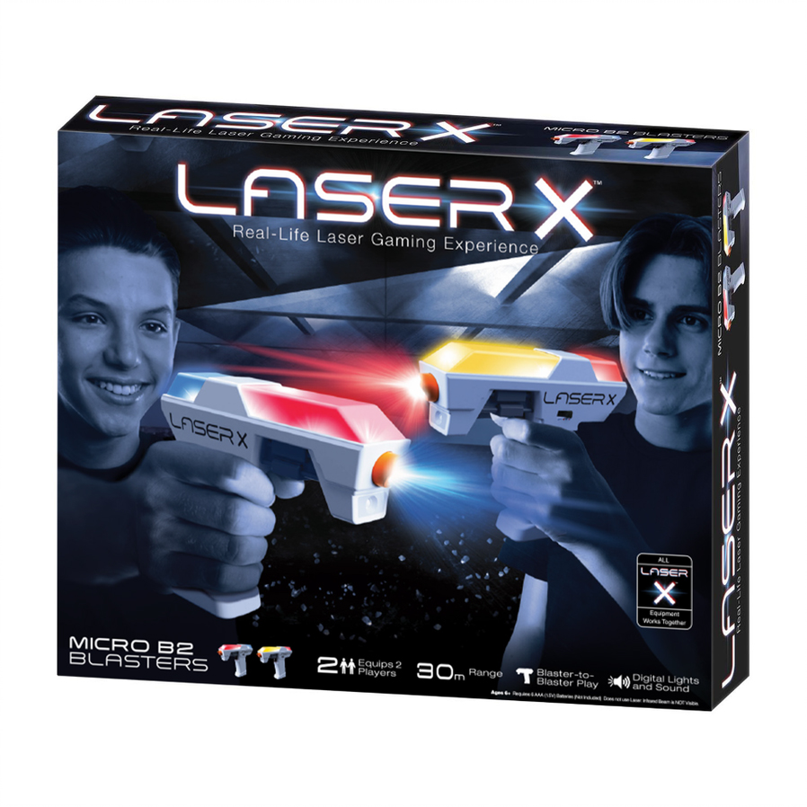 LASER X mikro blaster sport sada pro 2 hráče
