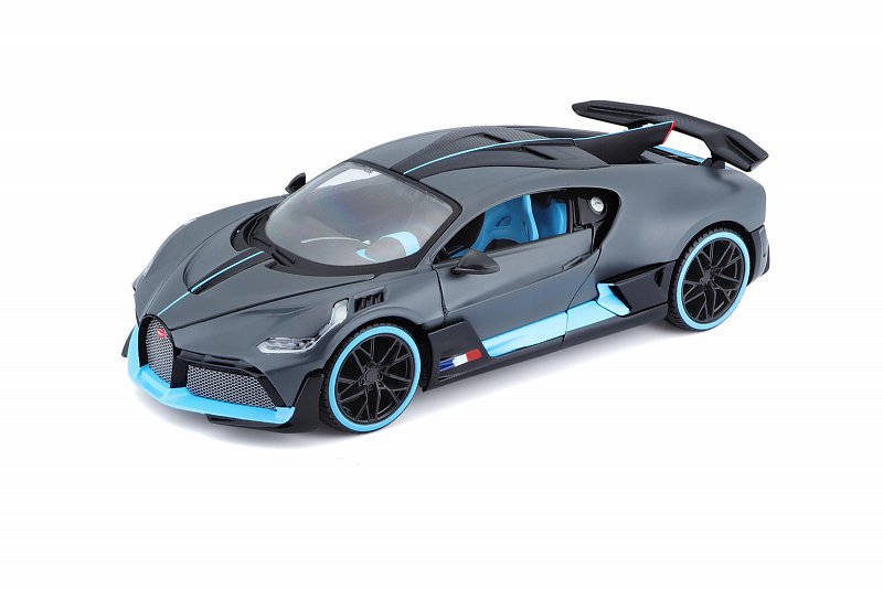 Maisto Bugatti - Bugatti Divo, tmavě šedá, 1:24