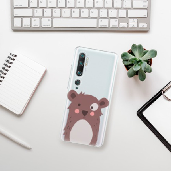 Plastové pouzdro iSaprio - Brown Bear - Xiaomi Mi Note 10 / Note 10 Pro